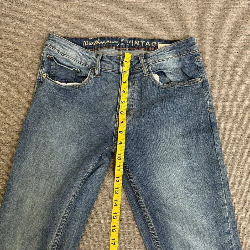Weatherproof Vintage Skinny Fit Women's Blue Denim 32 x 32 - Picture 5 of 13